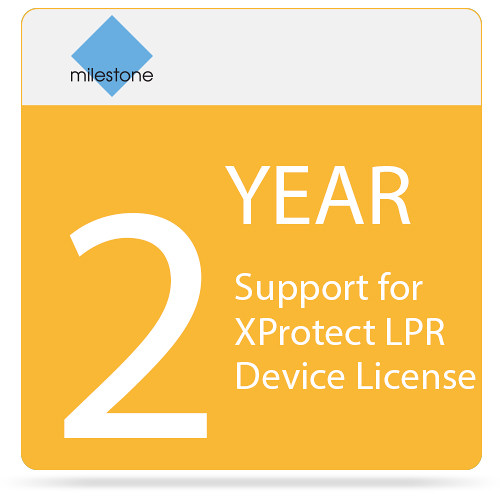 Milestone 2-Year SUP for XProtect LPR Device License