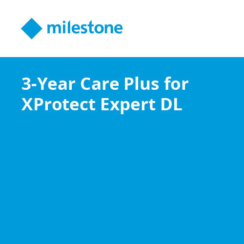 Milestone 3-Year Care Plus for XProtect Expert DL