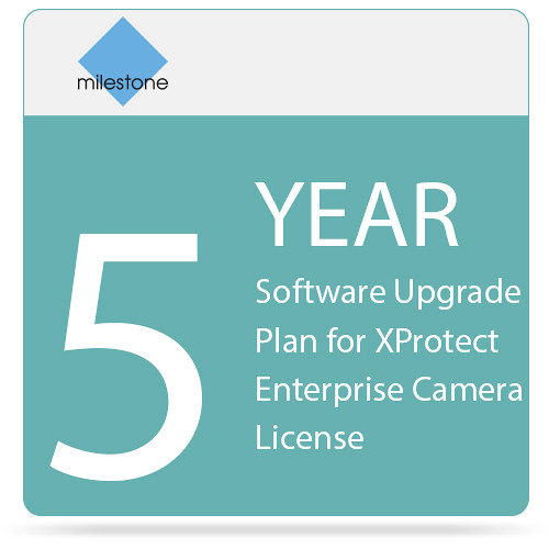 Milestone 5-Year Software Upgrade Plan for XProtect Enterprise Camera License
