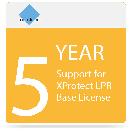 Milestone 5-Year SUP for XProtect LPR Base License