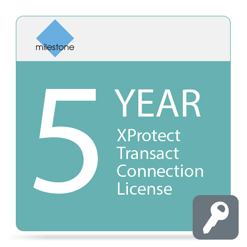 Milestone Care Plus for XProtect Transact Connection License (5-Years)