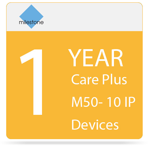 Milestone Care Plus for Husky M50 (1-Year, 10 IP Devices)