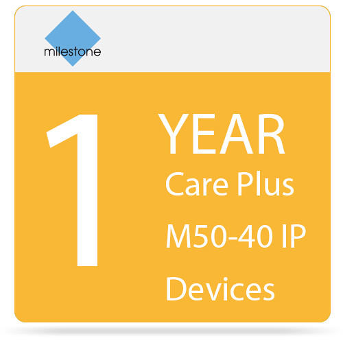 Milestone Care Plus for Husky M50 (1-Year, 40 IP Devices)