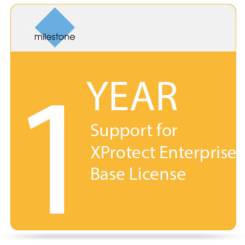 Milestone 1-Year SUP For XProtect Enterprise Base License