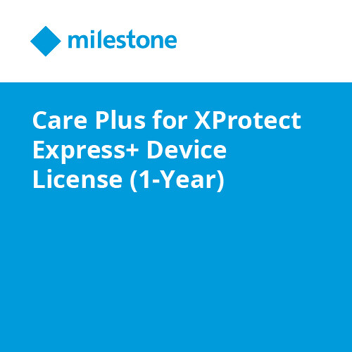 Milestone Care Plus for XProtect Express+ Device License (1-Year)