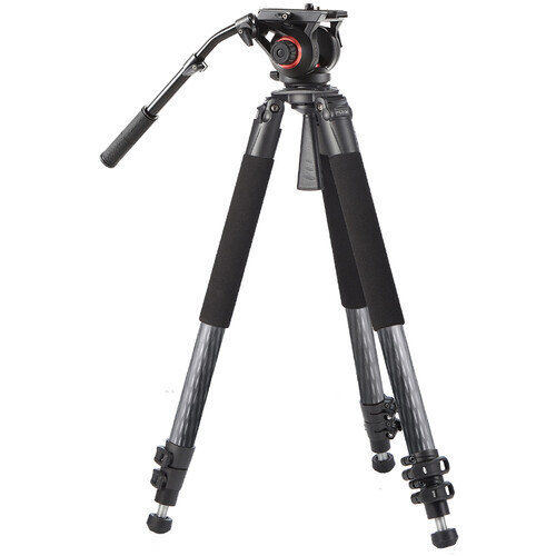 miliboo M3T Carbon Fiber Tripod and M3 Fluid Head Kit