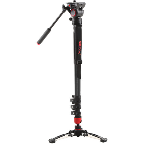 miliboo MQB Carbon Fiber Monopod with MUF Fluid Head Kit
