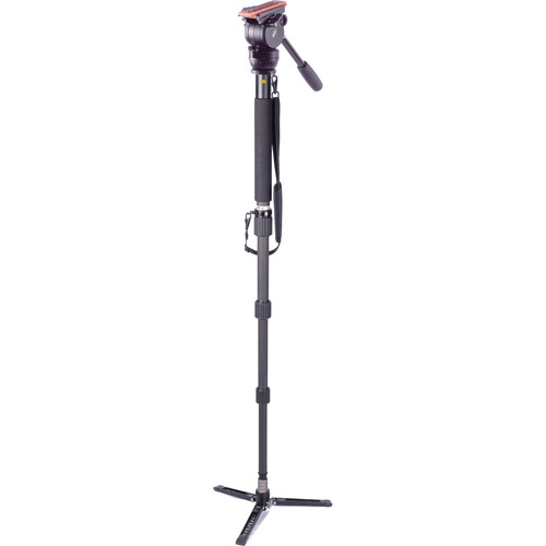 Miller AirV Fluid Head with Solo-Q Pod Monopod, Base Stand, and Carry Bag Kit