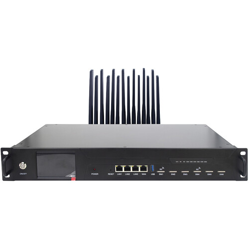 MiNE Media C6 5G Rack Network Bonding Router