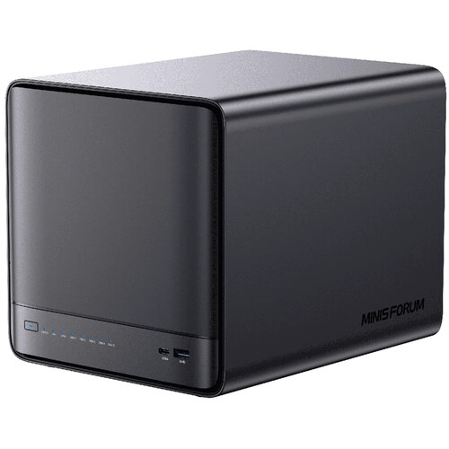MINISFORUM N5 Pro AI NAS 5-Bay Enclosure N5-PRO-P370(16+128) B&H