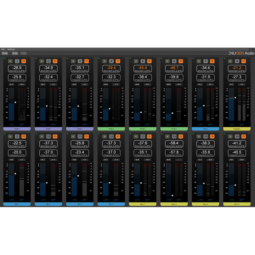 NuGen Audio MultiMonitor - Multi-Channel Loudness Metering Software (Download)