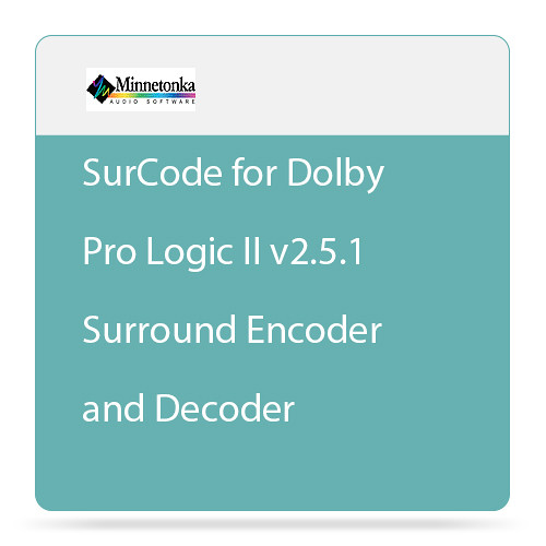 SurCode for Dolby Pro Logic II v3 Surround Encoder and Decoder (1-Week Rental)