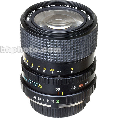 Minolta Zoom Wide Angle-Telephoto 28-70mm f/3.5-4.8 MD Manual Focus Lens