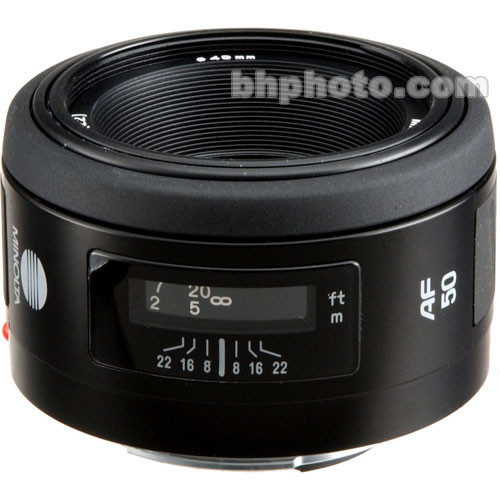 Minolta Normal AF 50mm f/1.7 Autofocus Lens