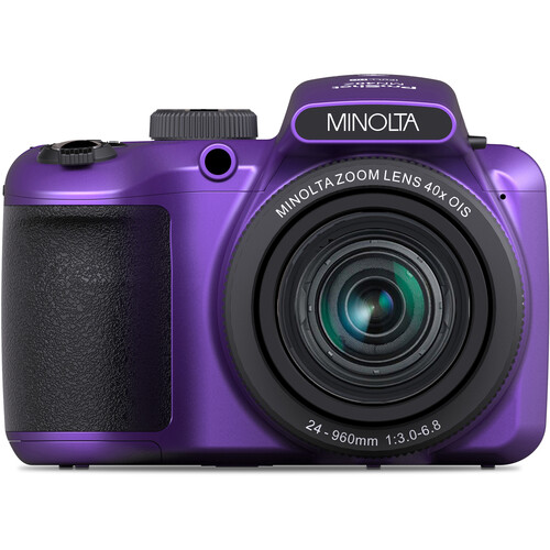 Minolta MN40Z Digital Camera (Purple)