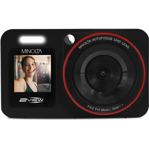 Minolta 2VIEW MND33 Dual-Screen Digital Camera (Black)