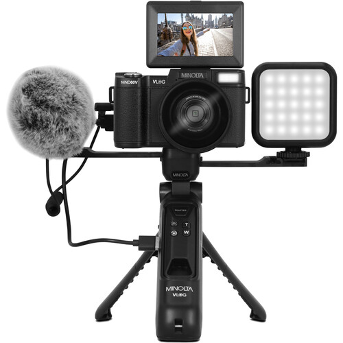 Minolta MND60V Vlogging & Content Creator Kit (Black)
