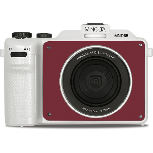 Minolta MND65 Selfie Shot Digital Camera (White)