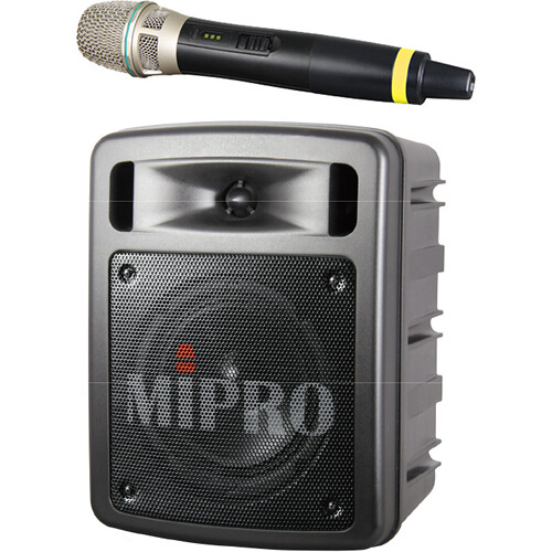 MIPRO MA-303SG Single-Channel Portable Wireless PA System with ACT-58H Handheld Microphone (5.8 GHz)