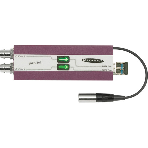 Grass Valley High-Power Dual 3G / HD / SD picoLink Fiber Optical CWDM Transmitter