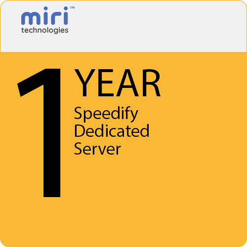 Miri Speedify Dedicated Server Yearly Plan