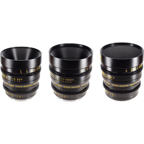 Mitakon Zhongyi 17, 25 & 35mm T1 Speedmaster 3-Lens Bundle (Micro Four Thirds)