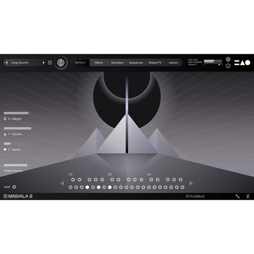 MNTRA Instruments Tenebrae Synthetic Textures from Snakes of Russia Virtual Instrument Plug-In