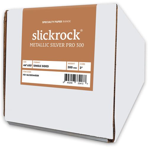 Moab Slickrock Metallic Silver Pro 300 (44" x 50' Roll)