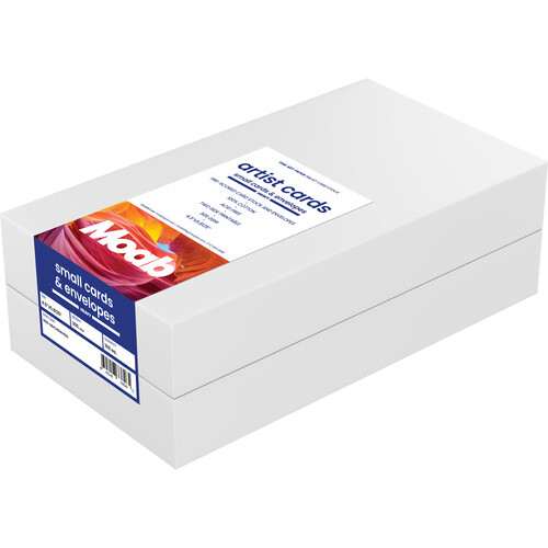 Moab Artist Cards and Envelopes Heavy (4.5 x 5.8", 100 of Each)