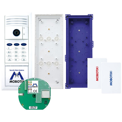 MOBOTIX T25 Camera Module with Keypad for Ethernet Connection Kit (White)