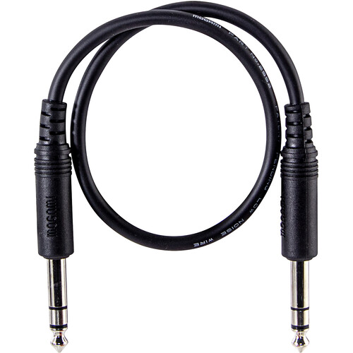 Mogami PuroFlex 1/4" TRS Male to 1/4" TRS Male Balanced Mono Audio Cable (3')