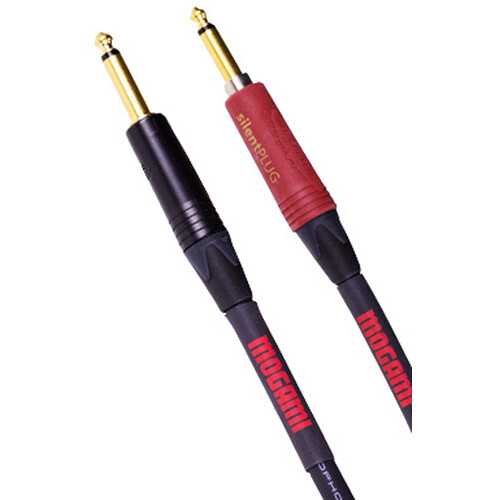 Mogami Overdrive Electric Guitar Cable with No Silent Plug (6')
