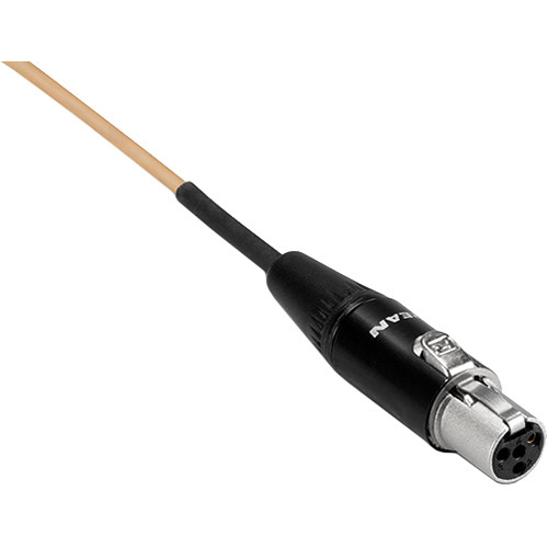 Mogan 2mm Replacement Microphone Cable for Shure Wireless Transmitters (Beige, 6')