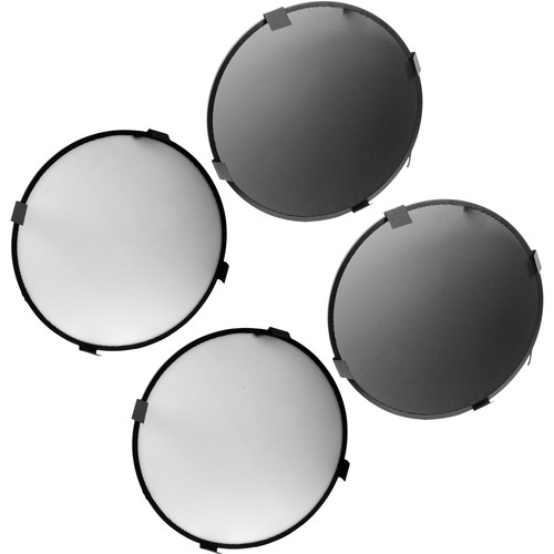 Mola Set of 4 Grids for 20.5" Profoto Beauty Dish (25/45°, White/Black)