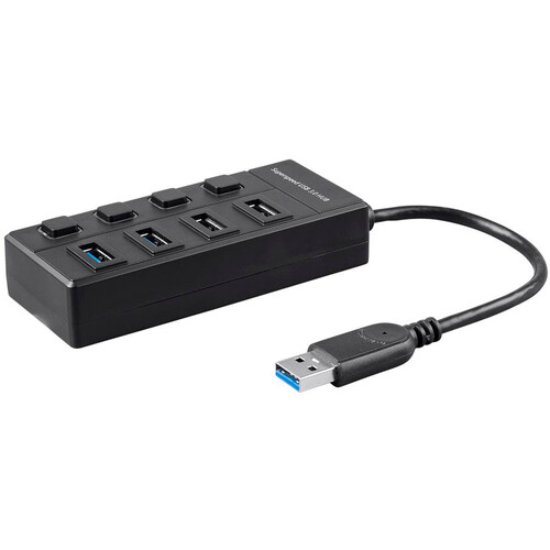 Monoprice 4-Port USB 3.0 Switch Hub
