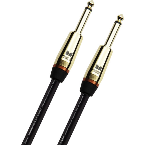 Monster Cable Prolink Rock Series 1/4" Male to 1/4" Male Instrument Cable (12')