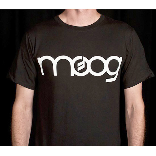 Moog Classic Black Logo T-Shirt (Small) MER-TS-LOGO-BWX B&H