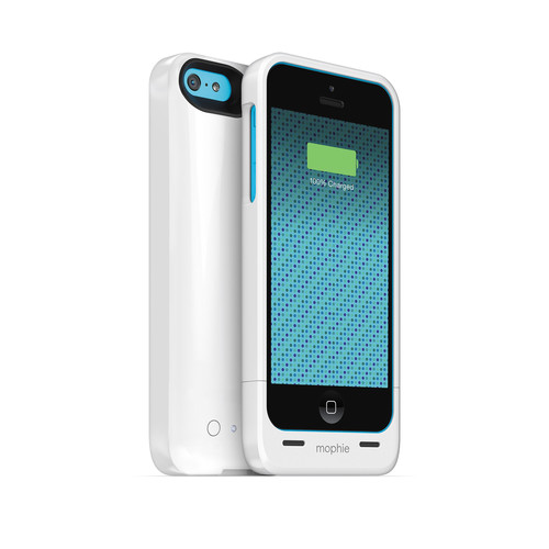 mophie juice pack helium for iPhone 5c (Gloss White)