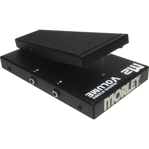 Morley M2SV Stereo Passive Volume Pedal for Guitars, Basses & Keyboards