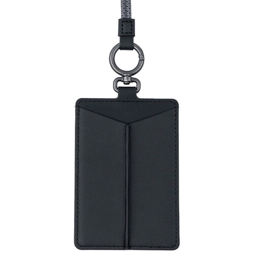 Moshi Flip ID/Badge Holder (Midnight Black)