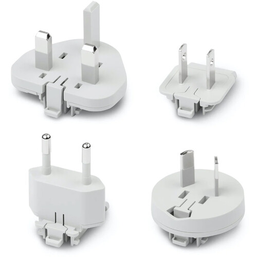 Moshi ProGeo Adapter Pack (US/UK/EU/AU, White)