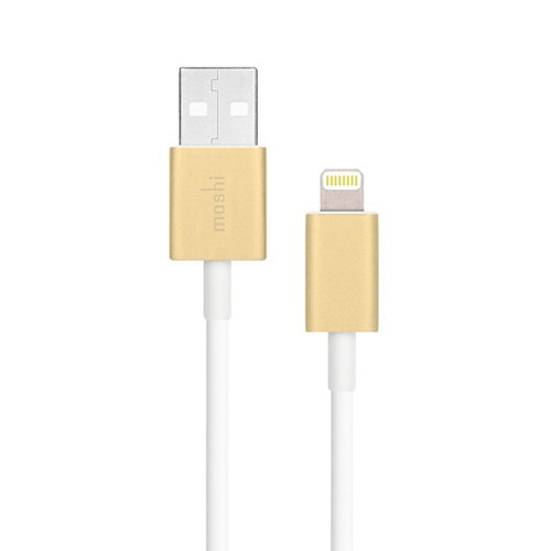 Moshi 3.3' USB Cable with Lightning Connector (Gold)