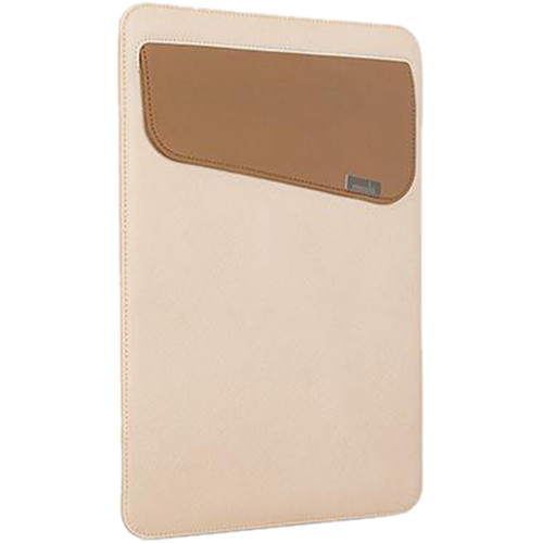 Moshi Muse 13 Slim Fit Carrying Case for 13" MacBook, Air, Pro, Retina or iPad Pro (Sahara Beige)