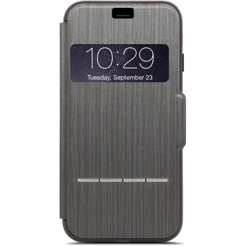 Moshi SenseCover Touch-Sensitive Flip Case for iPhone 7 (Black)