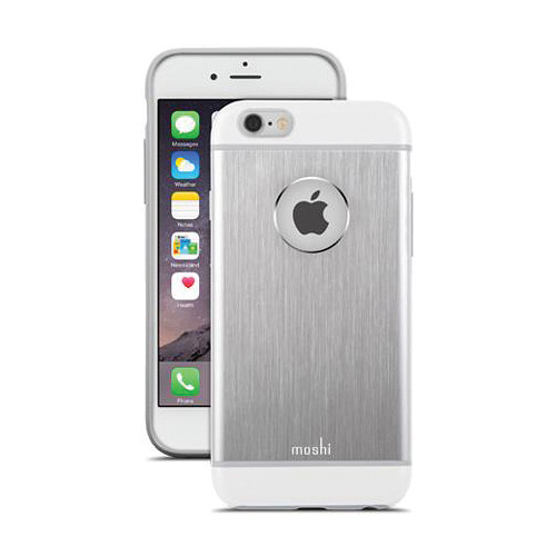 Moshi iGlaze Armour Case for iPhone 6/6s (Jet Silver)