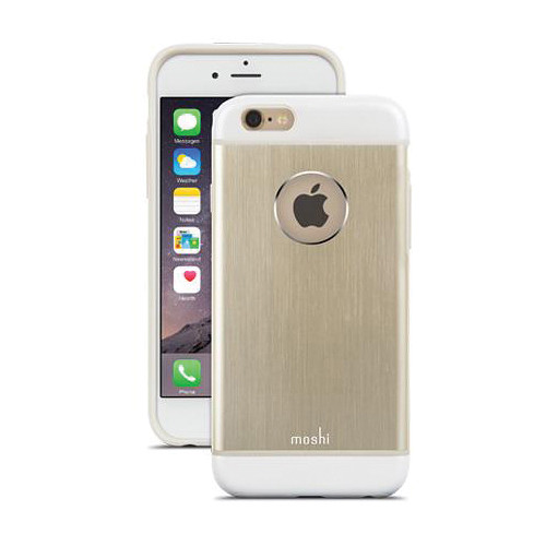 Moshi iGlaze Armour Case for iPhone 6/6s (Satin Gold)