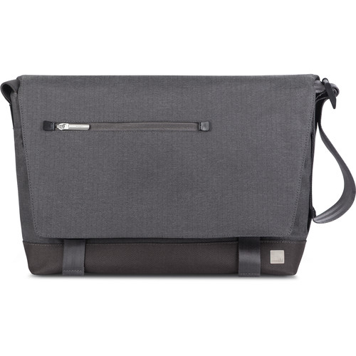 Moshi Aerio Messenger Bag for 15" Laptop or Tablet (Herringbone Gray)