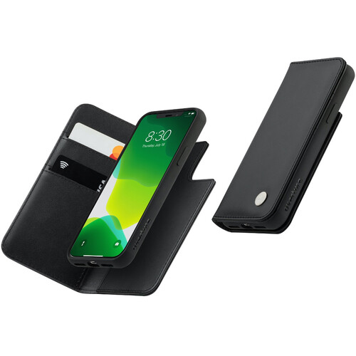 Moshi Overture Case with Magnetic Wallet for iPhone 11 Pro (Jet Black)