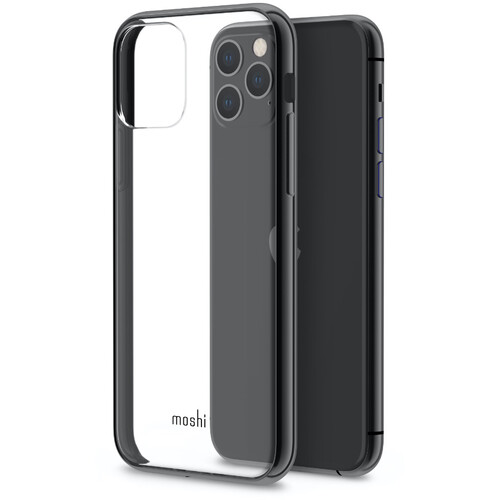 Moshi Vitros Clear Case for iPhone 11 Pro (Raven Black)