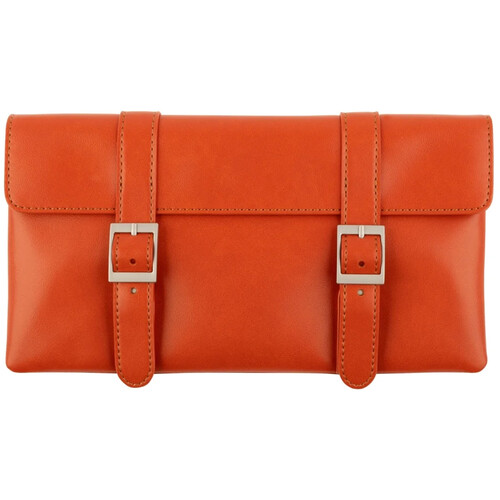 Moshi Treya Clutch Crossbody Bag (Vermillion Orange)